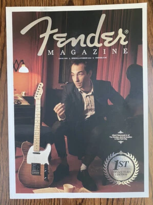 Fender Magazine Issue One Albert Hammond Jr. Of The Stokes Spring Summer 2013 - Image 1 of 4