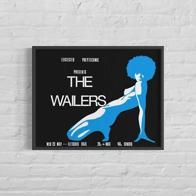 BOB MARLEY & The Wailers 1973 Concert Poster, 19½"x25" - Image 1 of 4