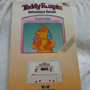 Teddy Ruxpin UNCLE GRUBBY Learn Patience Book & Cassette Tape New in Box WOW - Picture 1 of 4