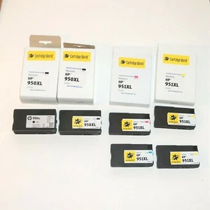 HP 950XL Black & 951 XL Yellow Cyan Purpur 6 szt. Puste wkłady atramentowe do drukarki - Zdjęcie 1 z 3