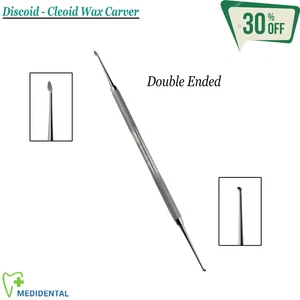 Restaurative Modellieren Instrumente Discoid-Cleoid Wax Carver Double Ended Tool - Picture 1 of 4