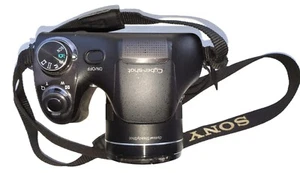 Sony Cyber-shot DSC-H 300 Camera 20.1MP Black with Adjustable Strap - Picture 1 of 8