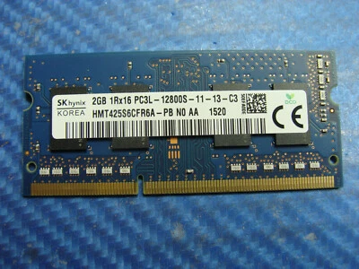 HP 15-ab020nr 15.6" Genuine Laptop 2GB Memory RAM PC3L-12800S-11-13-C3 - Image 1 of 2