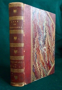 Life of Josiah Wedgewood, Meteyard, 1865, Vol. I, Illustrated, Pottery, 1st ed. - Imagen 1 de 15