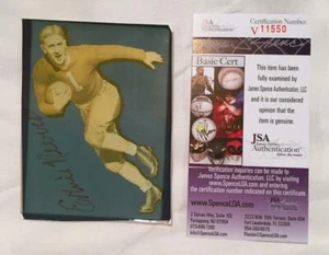 Ernie Nevers d.76 signed postcard photo PSA/DNA - Picture 1 of 1