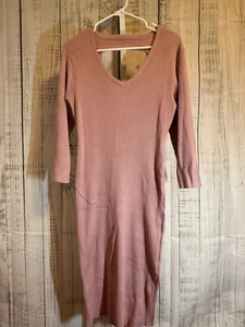 No Boundaries Pink Sheath Dress Women’s Size XL 15-17 - Picture 1 of 6