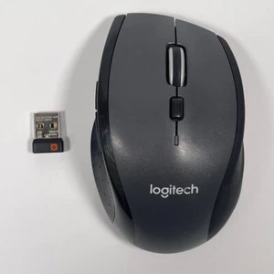 Logitech M705 Marathon Kabellose Maus Lange 3 Jahre Akkulaufzeit Ergonomisch ... - Bild 1 von 5