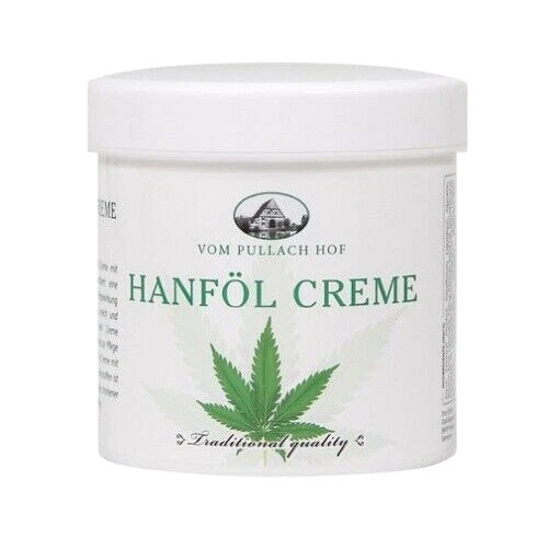 Pullach Hof Hanföl Creme | Pflegecreme für trockne reife Haut 250ml