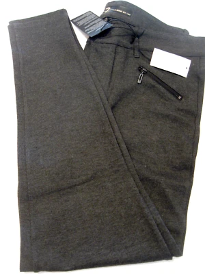 Legging feminina SEVEN7 cintura alta ponte com zíperes tamanho 14 cinza urze LIBERAÇÃO - Imagem 1 de 4