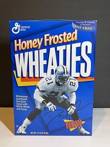 New Deion Sanders Dallas Cowboys Wheaties Cereal Unopened Box Prime Time CA - Picture 1 of 5