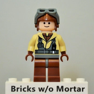 Nuevo Genuino LEGO Naboo Fighter Pilot Minifigura Star Wars 7660 Foto 1 de 3