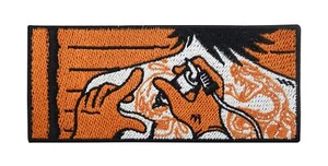 Roter Tattoo Patch zum Aufbügeln | Tätowierer Patches, Totenkopf Bügelbild, Cool - Bild 1 von 5