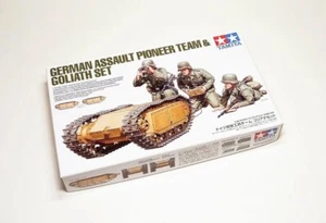 TAMIYA Military Model 1/35 German Assault Pioneer Team & Goliath Set 35357 - Picture 1 of 1