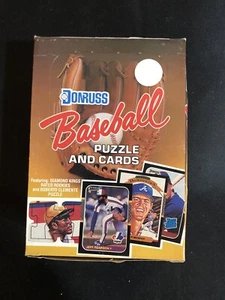 1987 DONRUSS BASEBALL WAX BOX 36 Sealed Packs BONDS, BO JACKSON MADDUX ROOKIE RC - Picture 1 of 8