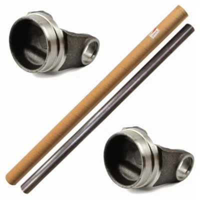 Tubo de eje de transmisión SPICER 3"x.083"x74" 24-30-42-7400 y 2x 1350 yugos de soldadura 3-28-57 Foto 1 de 3