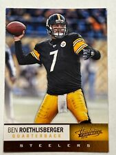 2012 Panini Absolute #13 Ben Roethlisberger Pittsburgh Steelers