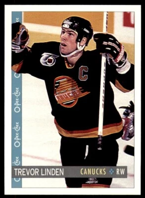 1992-93 O-Pee-Chee Trevor Linden . Vancouver Canucks #120 - Image 1 of 2