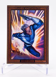 2024 Marvel Masterpieces Nahuel Grego #44 Quicksilver - Framed Mast. /99 (2) - Picture 1 of 2
