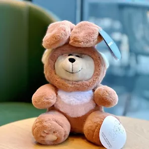 Authentisches Starbucks China 2023 Mond Neujahr Kaninchen Bär Bearista Plüschtier - Bild 1 von 6