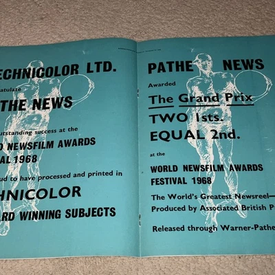 Kine Weekly 1968. Pinewood Studios, Michael Reeves, Thames Television. Dracula - Image 1 of 2