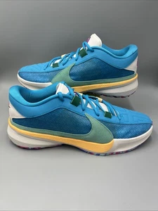 Nike Zoom Freak 5 Greece x Nigeria, Giannis Basketball Shoes. Sz 11, DX4985-400 - Picture 1 of 7