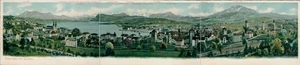 Klapp Ak Luzern Stadt Schweiz, Panorama - 10988701 - Picture 1 of 2