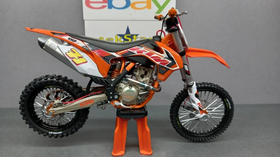 1/12 Automaxx KTM SXF 450 2015 Motocross con Upgrade Raro - Immagine 1 di 4