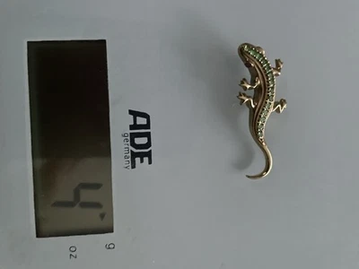 Kettenanhänger 375-er Gelbgold SALAMANDER  - Bild 1 von 4