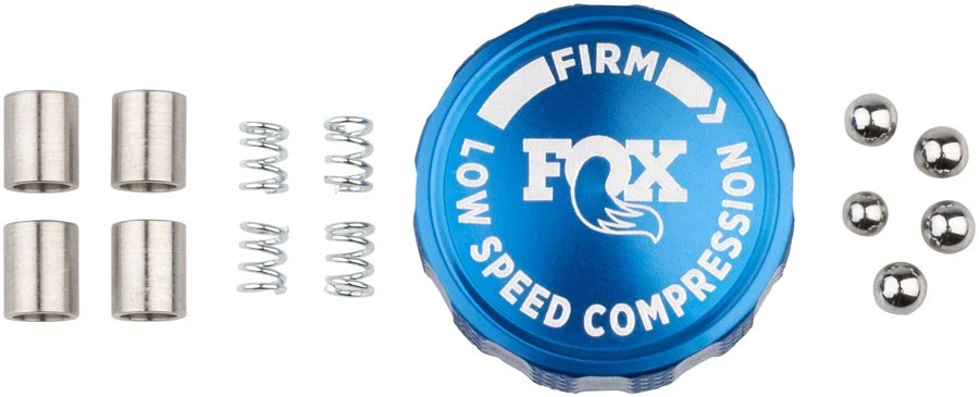 Fox Suspension Low Speed Compression Adjuster Assembly (Blue) 808-17-470-KIT