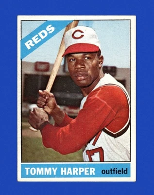 1966 Topps Set-Break #214 Tommy Harper como nuevo *GMCARDS* Foto 1 de 2