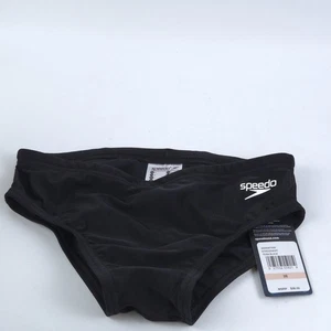 Speedo Endurance Brief Youth 28 Black NWT - Picture 1 of 3