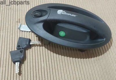 JCB DOOR HANDLE & 2 KEYS RIGHT SIDE (PART NO. 331/43119 332/A3732 331/31710) - Image 1 of 4