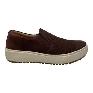 PC1 Sofft Watney Damen-Sneaker braun Wildleder & Leder geprägt Schlange 8M - Bild 1 von 8