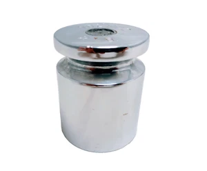 RARE!! Mettler Toledo Scale 2 Lbs. Chrome Defect Calibration Weight (Two Pounds) - Picture 1 of 8