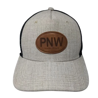 Бейсболка PNW Seaside Oregon желтовато-коричневая один размер сетка сзади устаревшая - Изображение 1 из 4