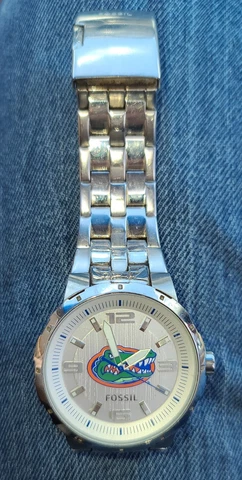 Fossil Florida Gators Watch Fossil Stainless Steel Wristwatch New Cover