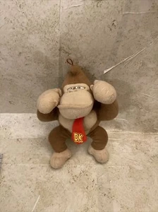 Super Mario Brothers Donkey Kong Plush 2018 10 inch tall - Picture 1 of 7