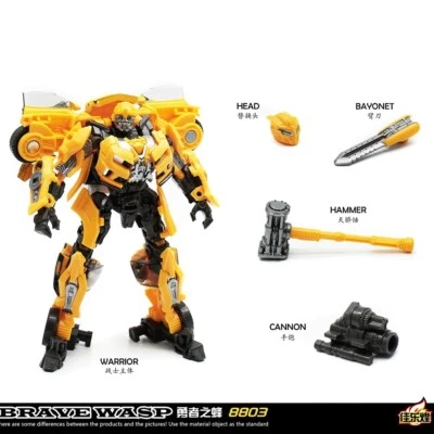 Deformabl Robot Bumblebee Autobot Knight 8803 Actions Figure Toys In Stock New  - Image 1 of 4