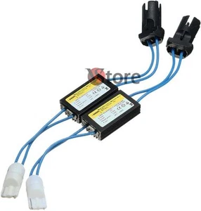 Led Lampada T10 2 Resistenza Spegni Spia Posizione Targa Canbus W5 No Errore 12V - Picture 1 of 1