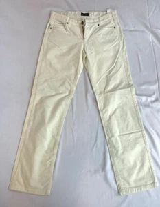 Armani Jeans Velvety Cream Pants - Picture 1 of 5