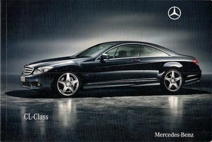 Mercedes-Benz CL 2009-10 UK Market Sales Brochure 500 AMG 63 65 - Picture 1 of 1