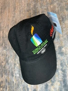 Coca Cola 2010 Vancouver Olympics Torch Relay Hat Exclusive Cap One Size NWT - Picture 1 of 6
