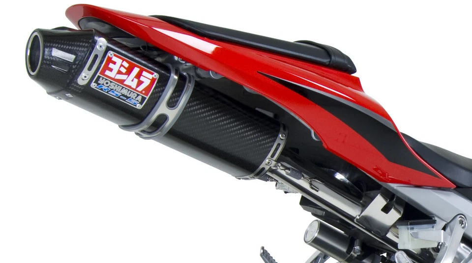 Sistema de escape YOSHIMURA RS-5 Street Slip-On (CF/CF) 2009-2015 Honda CBR600RR Foto 1 de 3