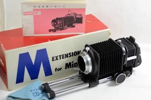 MINOLTA SR CAMERA MD MOUNT BELLOWS, SLIDE COPIER AND BOX (MINT) - Picture 1 of 6