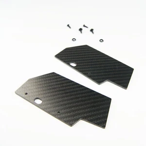 Carbon Fiber Rear Arm Mud Fender Guard Set For LOSI DBXL 1.0 E2.0 - Picture 1 of 3