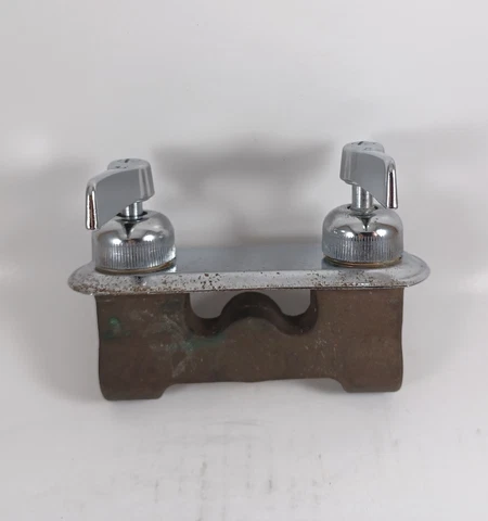 Vintage Hot Cold Water Sink Faucet, Camper/Trailer Sink? Cover