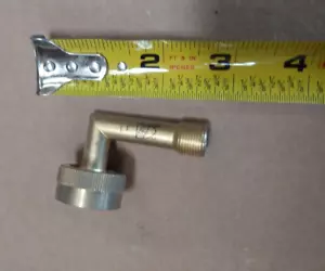 Dishwasher Elbow Compression Connector - Picture 1 of 3