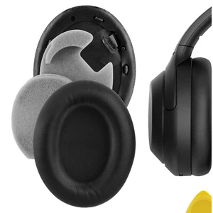 Geekria Protein Leder Ohrpolster für Sony WH-1000XM4 Kopfhörer (schwarz) - Bild 1 von 6