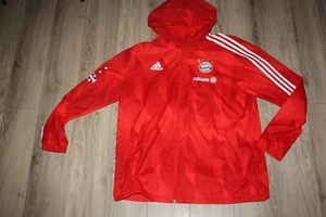 Adidas FC Bayern München Trainingsjacke 2020 Gr L Allianz T-Com Spieler Team rot - Bild 1 von 7