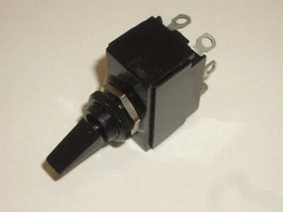 INTERRUPTOR DE PALANCA MANGO DE PALETA ENCENDIDO GC ELECTRONICS 35-186 DPDT 6A/125VAC 1/4HP Foto 1 de 2